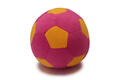 F-100/PY Мяч мягкий цвет розово-желтый 23 см