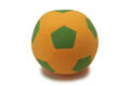 F-100/YLG Мяч мягкий цвет желтый, светло-зеленый 23 см