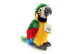 15.170.014 Зеленый попугай WWF, мягкая игрушка (23 см.) 