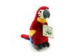 15.170.016 Красный попугай WWF, мягкая игрушка (23 см.) 