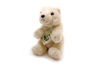 15.187.018 Медведь полярный WWF, мягкая игрушка (18 см.) 