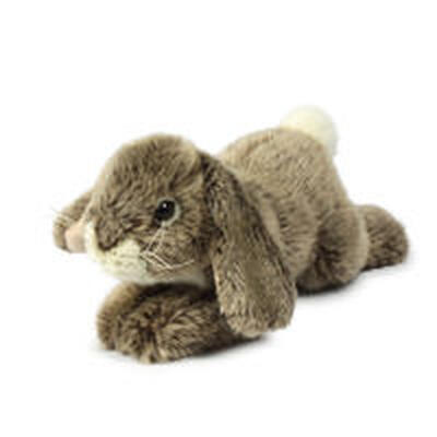 28.182.016 Кролик лежит, коричневый (25 см.)