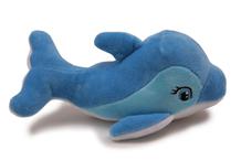 DV-001/A  Дельфин цвет синий 22см