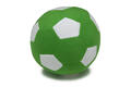 F-100/LGW Мяч мягкий цвет светло-зеленый, белый 23 см