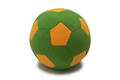 F-100/LGY Мяч мягкий цвет светло-зеленый, желтый 23 см