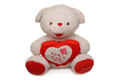 LEO61406100 Медведь с сердцем (100 см)